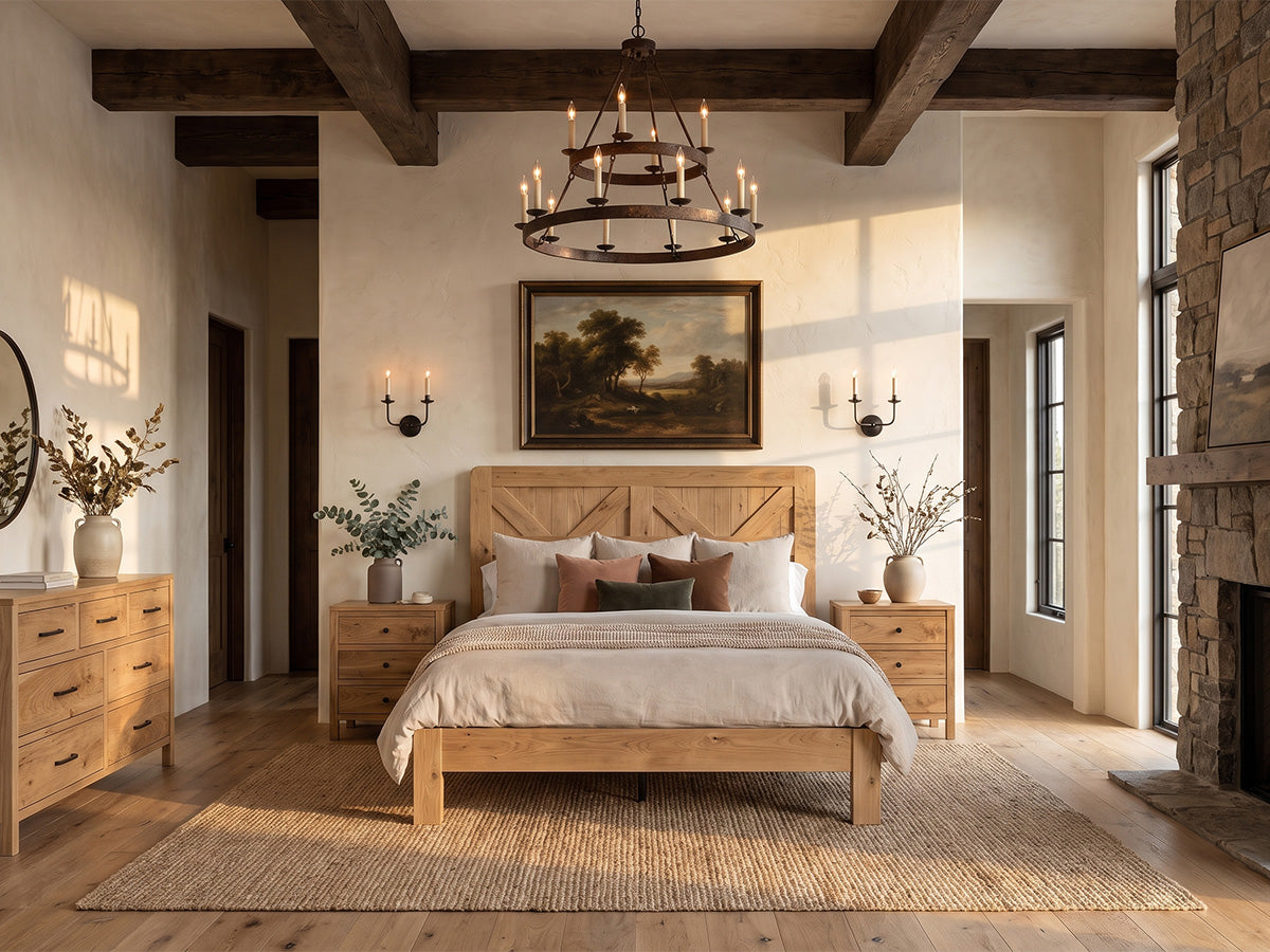 The Ruxton Bed — solid hardwood bed, handcrafted in the USA with Danner Furniture 