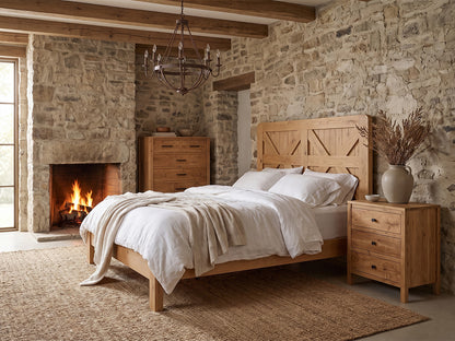 The Ruxton Bed — solid hardwood bed, handcrafted in the USA with Danner Furniture 