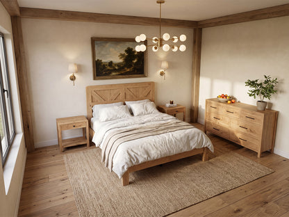 The Ruxton Bed — solid hardwood bed, handcrafted in the USA with Danner Furniture 
