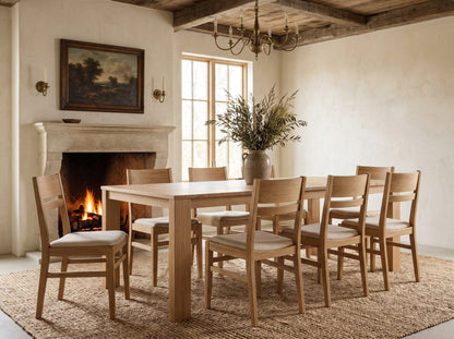 The Hearth Table — solid wood dining table, handcrafted in the USA with Danner Furniture 