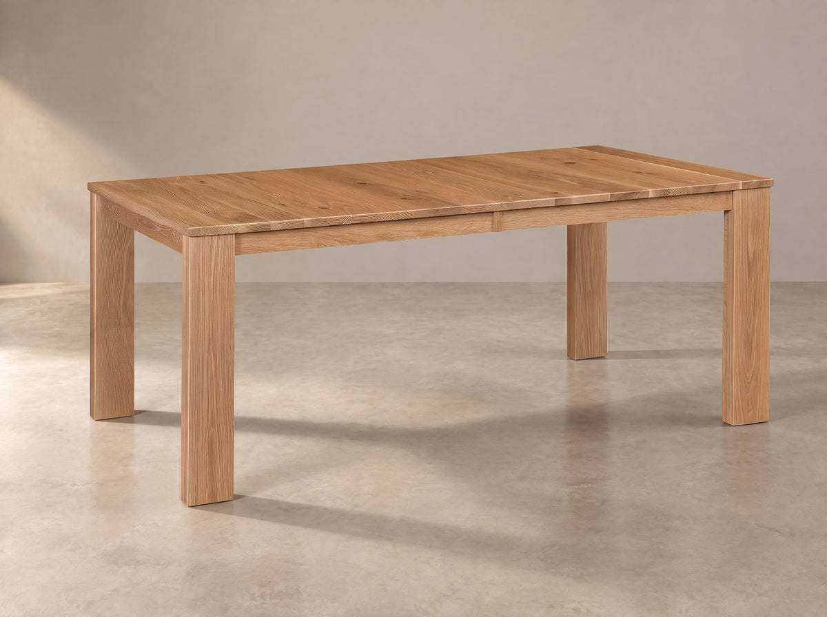The Hearth Table — solid wood dining table, handcrafted in the USA with Danner Furniture 