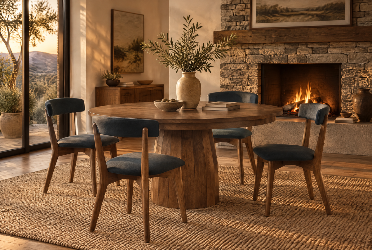 The Cooper Table — solid wood dining table, handcrafted in the USA with Danner Furniture  