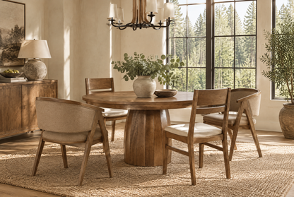 The Cooper Table — solid wood dining table, handcrafted in the USA with Danner Furniture  