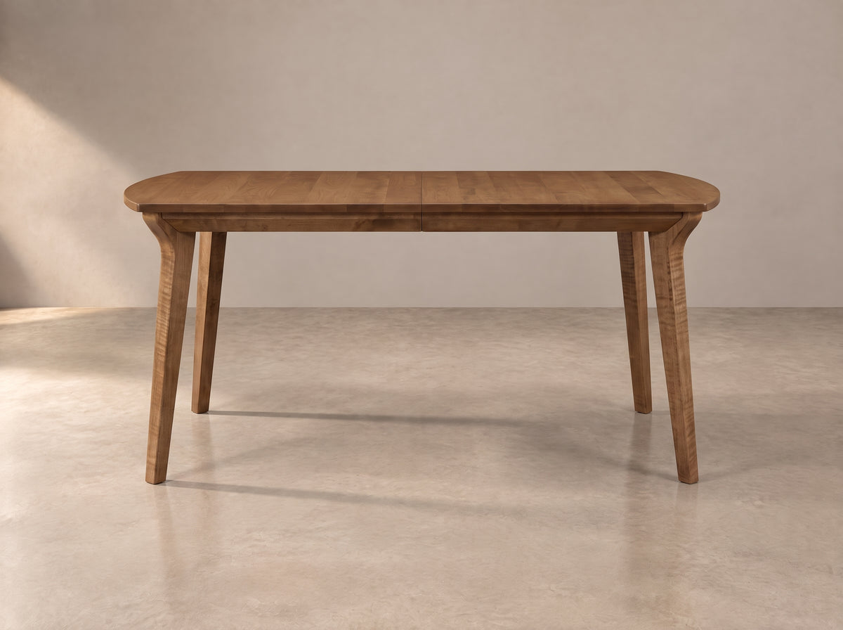 The Larkspur Table — solid wood dining table, handcrafted in the USA with Danner Furniture 