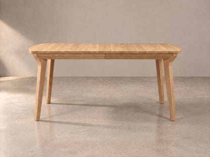 The Larkspur Table — solid wood dining table, handcrafted in the USA with Danner Furniture 