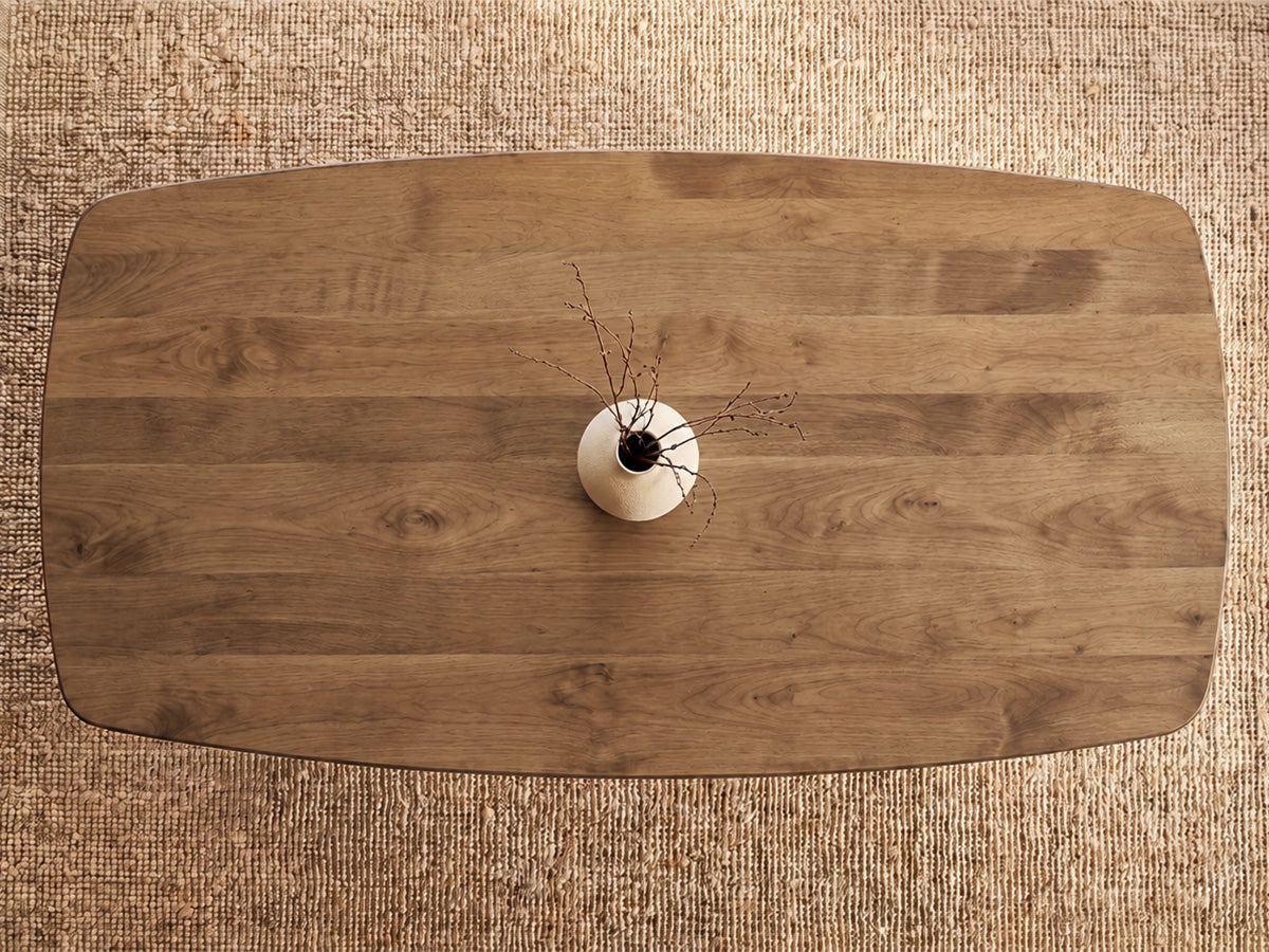 The Vail Table — solid wood dining table, handcrafted in the USA with Danner Furniture 