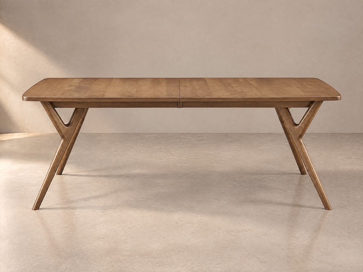 The Vail Table — solid wood dining table, handcrafted in the USA with Danner Furniture 