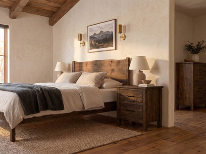 The Post Bed — solid wood dining table, handcrafted in the USA with Danner Furniture. 