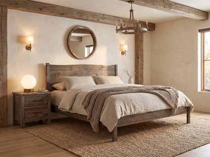 The Post Bed — solid wood dining table, handcrafted in the USA with Danner Furniture. 