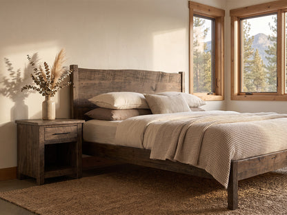 The Post Bed — solid wood dining table, handcrafted in the USA with Danner Furniture. 