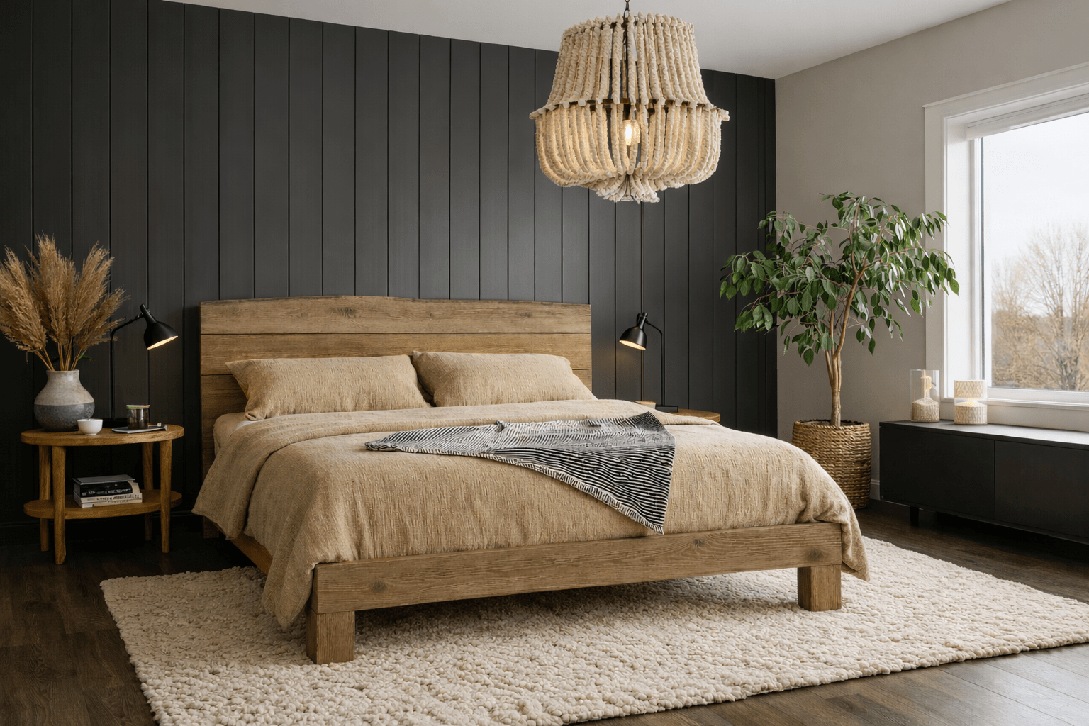 The Live Edge Rampart Bed - Danner Furniture 