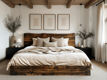 The Live Edge River Bed - Danner Furniture 