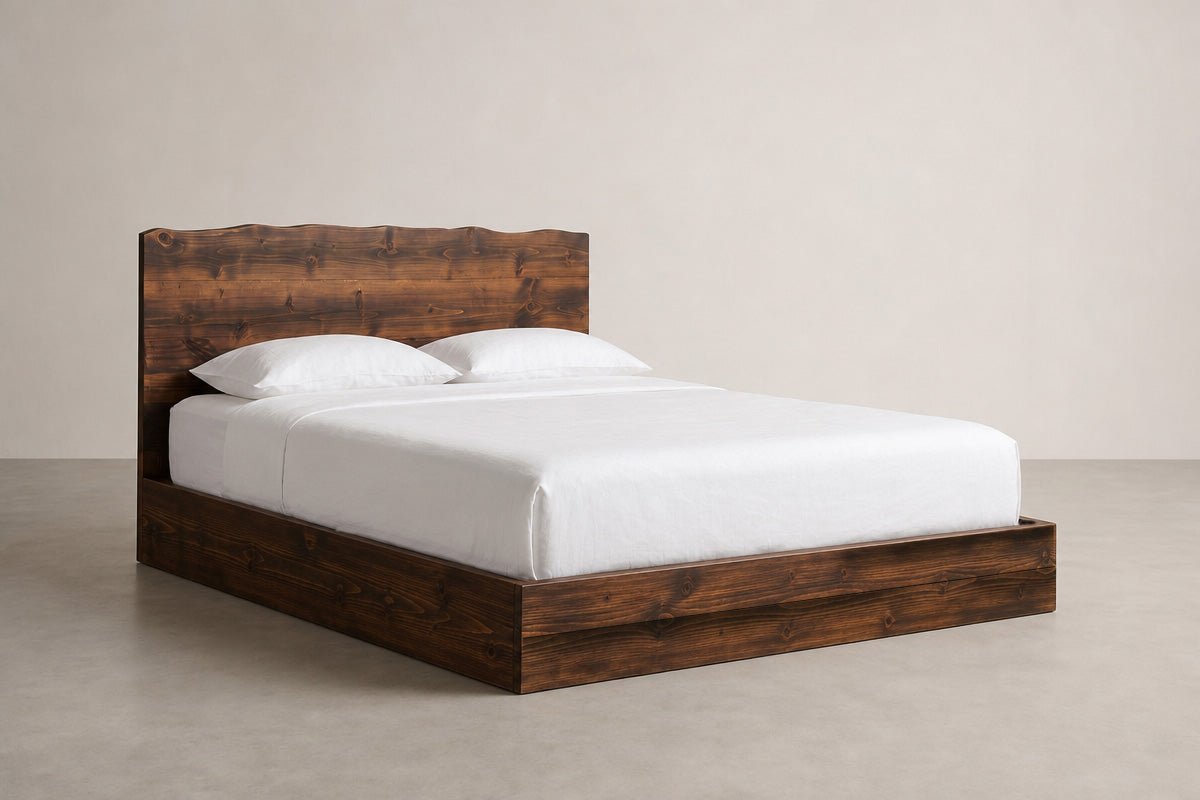 The Live Edge River Bed - Danner Furniture 