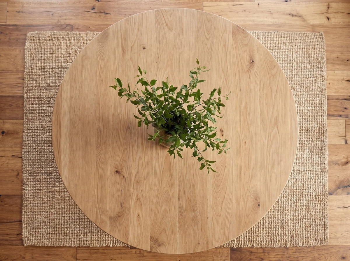 The Aspen Table — solid wood dining table, handcrafted in the USA by Danner Furniture