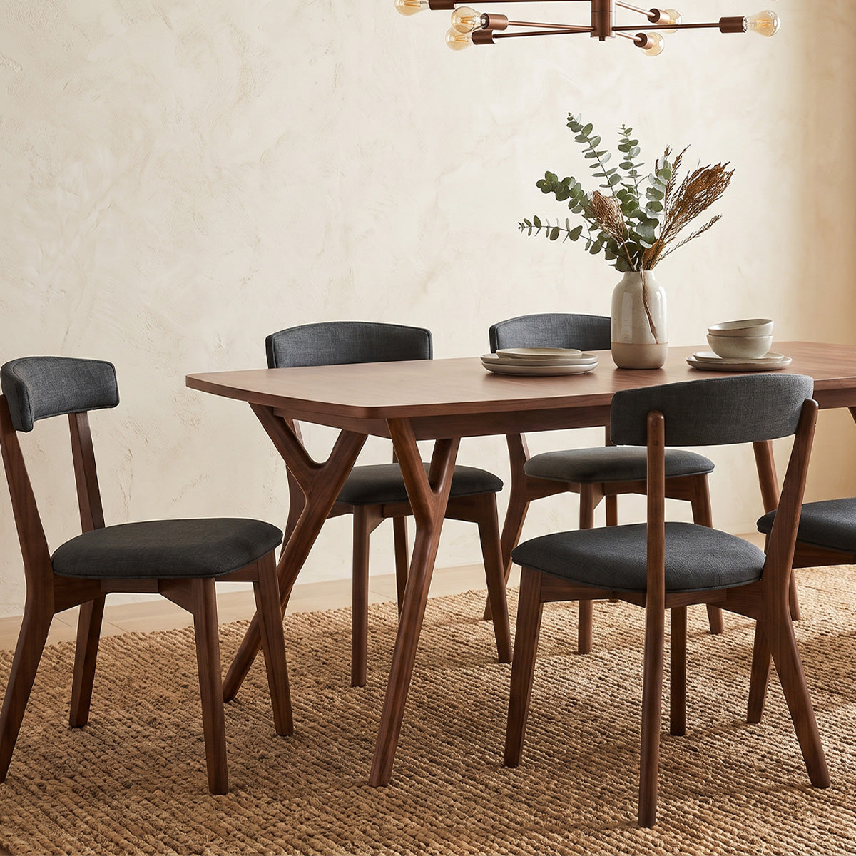 The Vail Table — solid wood dining table, handcrafted in the USA with Danner Furniture 
