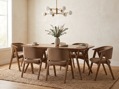 The Vail Table — solid wood dining table, handcrafted in the USA with Danner Furniture 