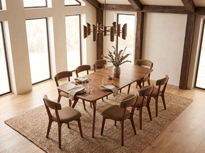 The Vail Table — solid wood dining table, handcrafted in the USA with Danner Furniture 