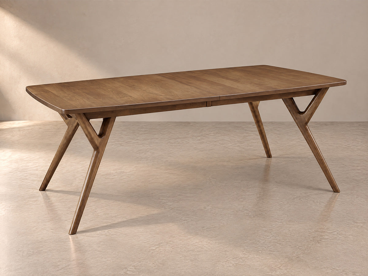 The Vail Table — solid wood dining table, handcrafted in the USA with Danner Furniture 