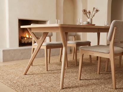 The Vail Table — solid wood dining table, handcrafted in the USA with Danner Furniture 