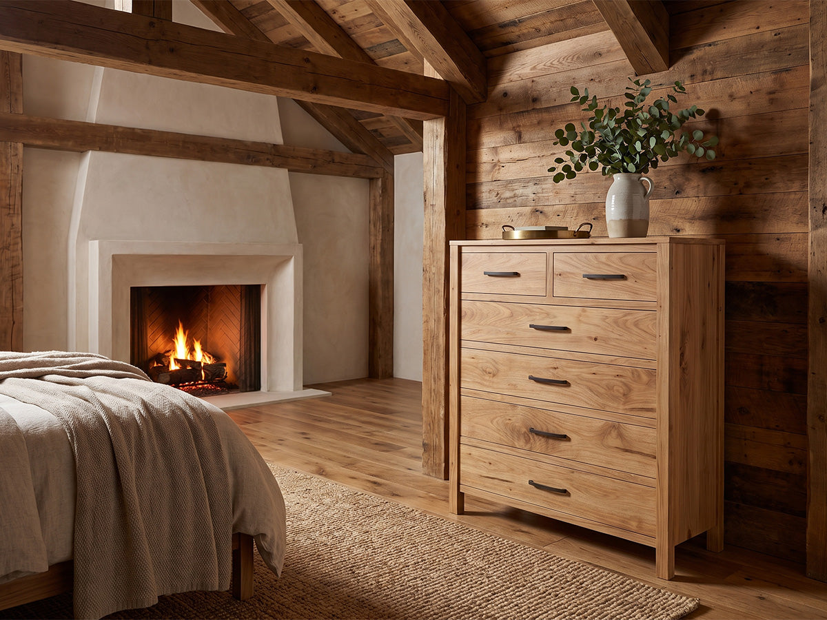 The 5 Drawer Chest - Solid Wood made in the USA with Danner Furniture 
