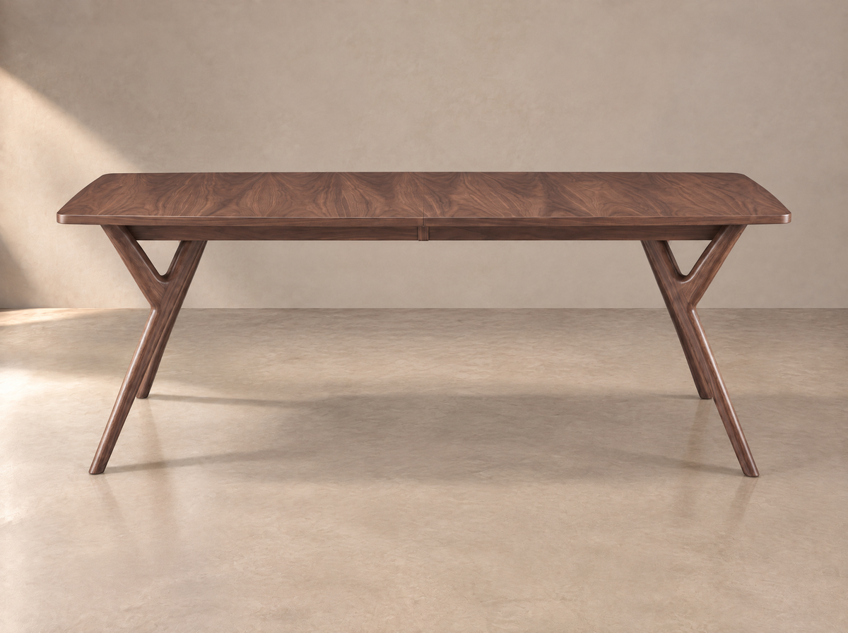 The Vail Table — solid wood dining table, handcrafted in the USA with Danner Furniture 