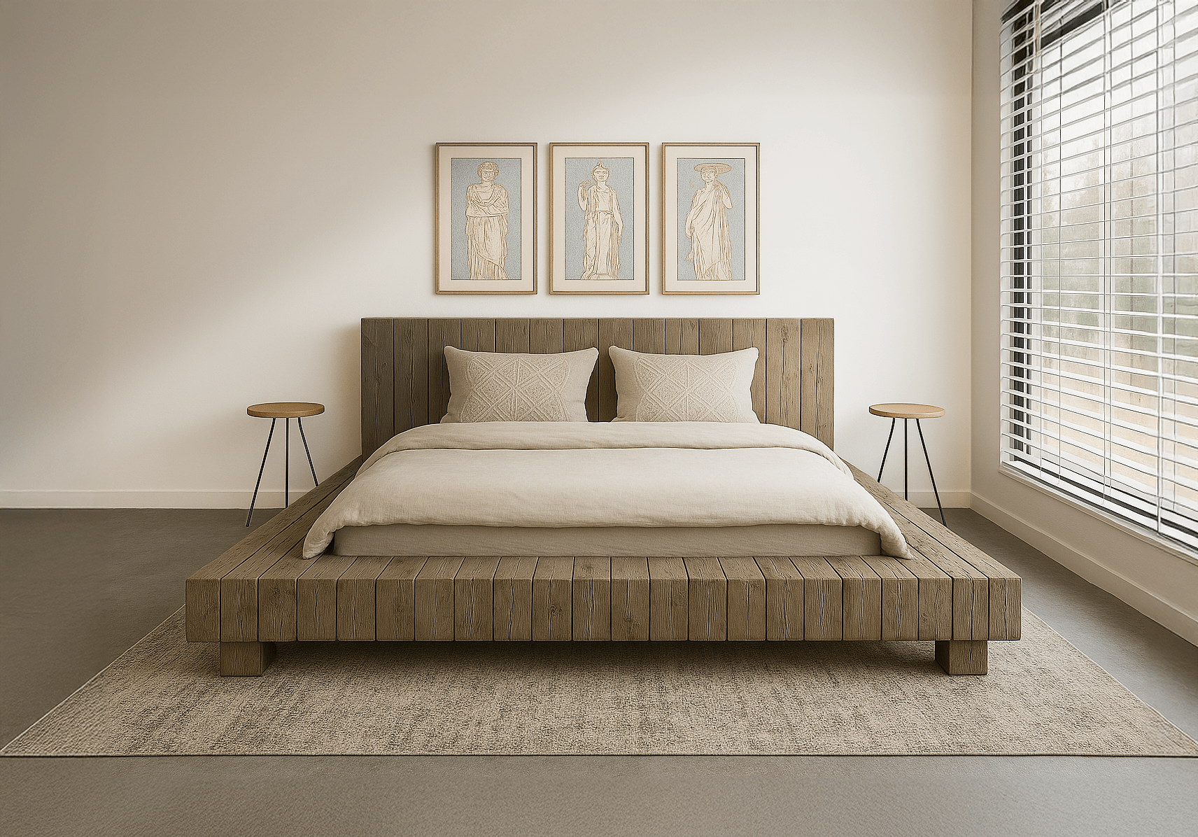 The Beam Bed - Danner Furniture