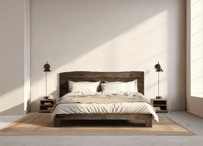 The Live Edge Rampart Bed - Danner Furniture 