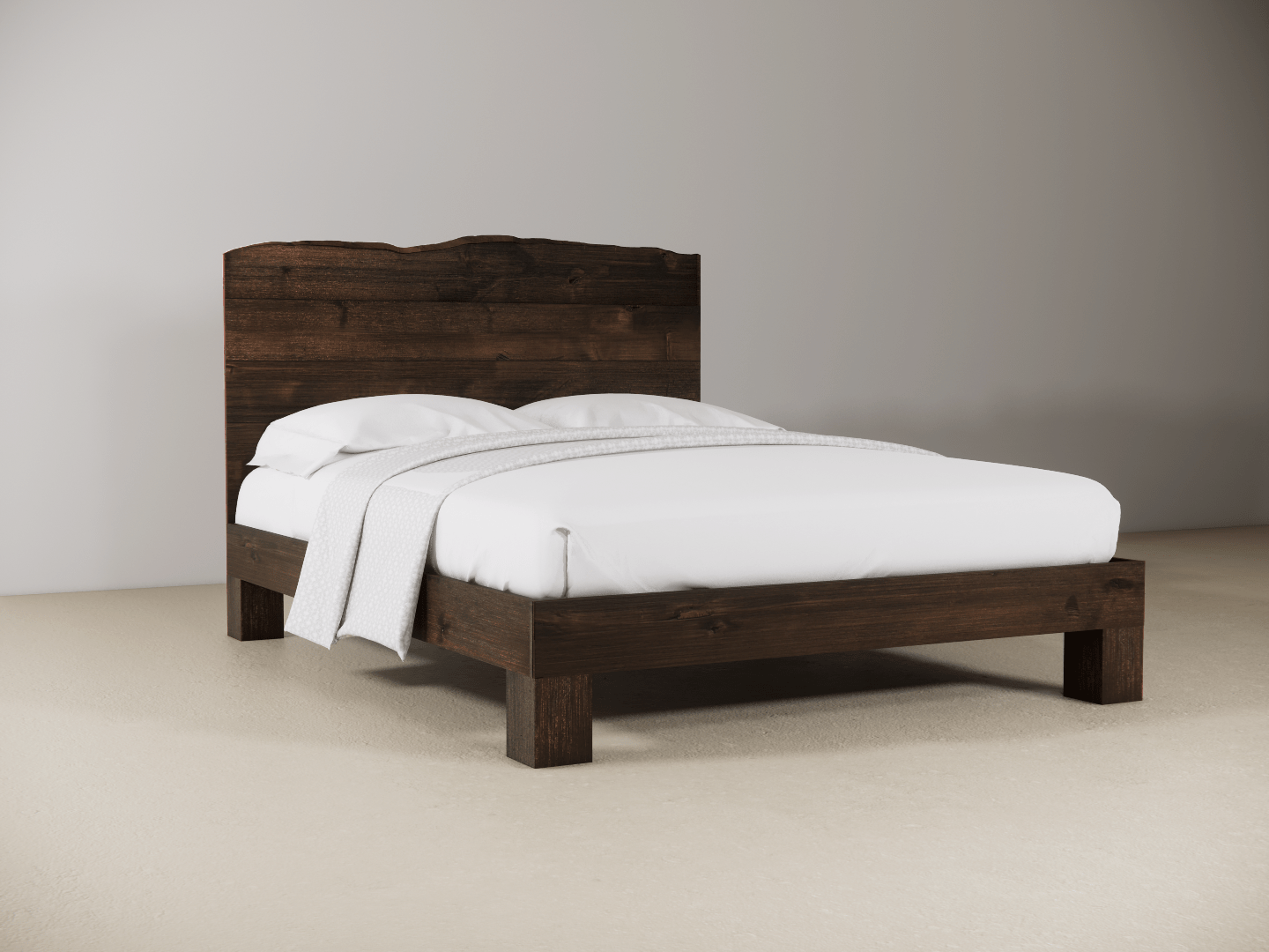 The Live Edge Rampart Bed - Danner Furniture 