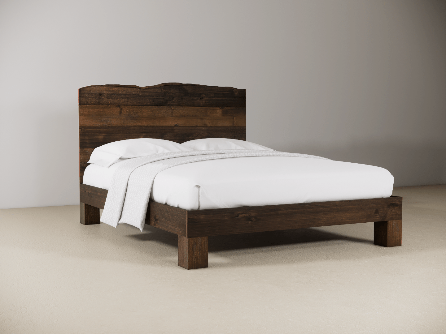 The Live Edge Rampart Bed - Danner Furniture 
