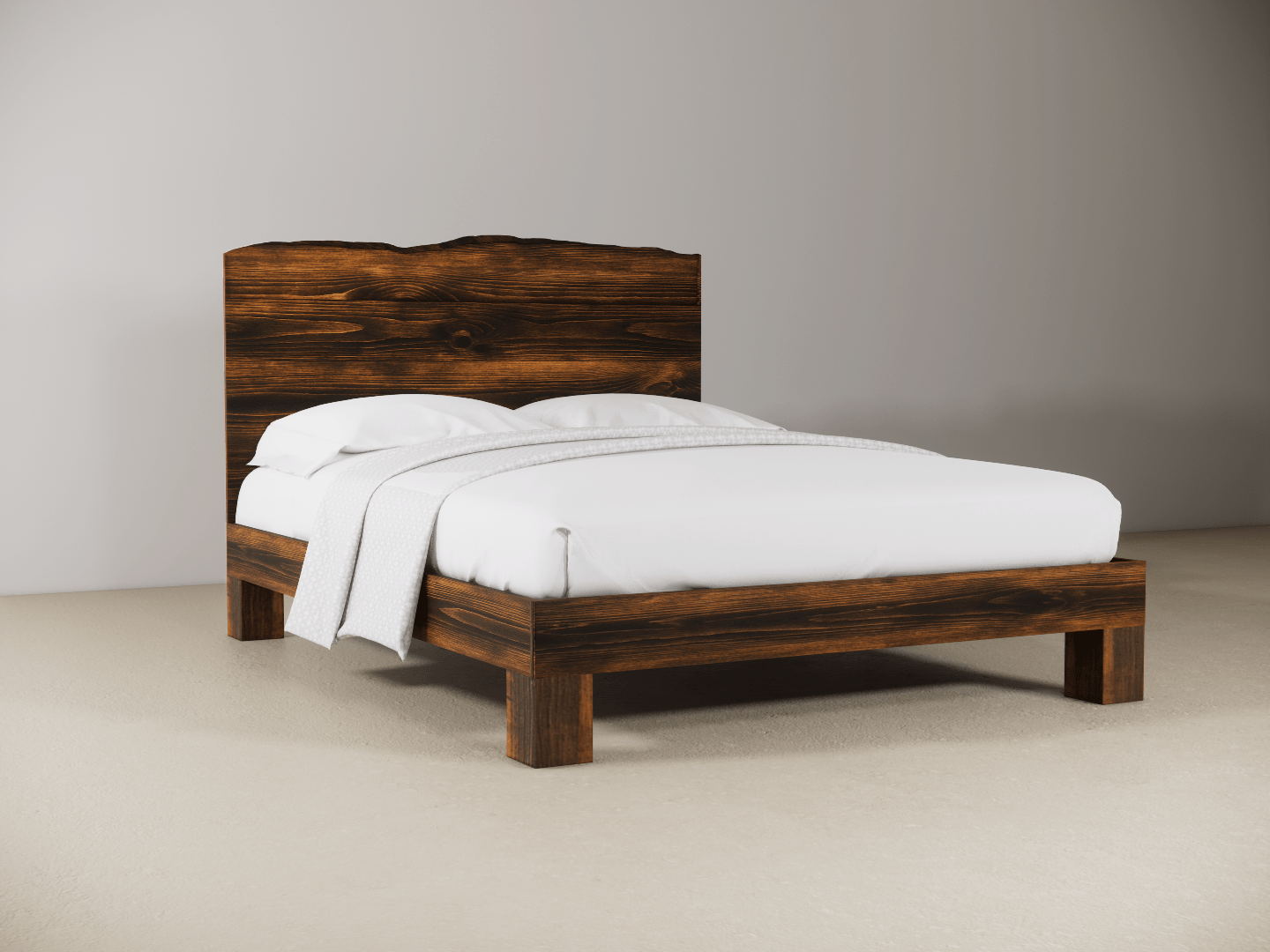 The Live Edge Rampart Bed - Danner Furniture 