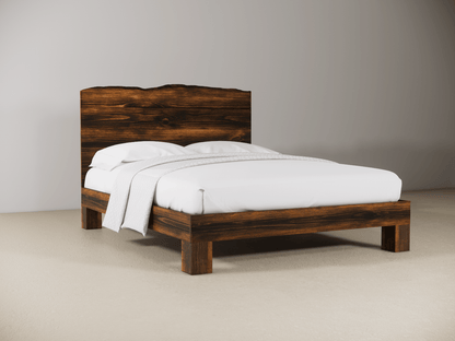 The Live Edge Rampart Bed - Danner Furniture 