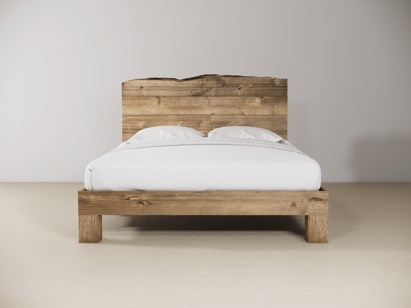 The Live Edge Rampart Bed - Danner Furniture 
