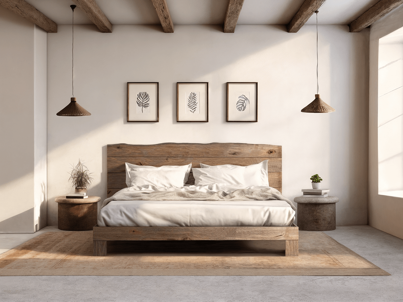 The Live Edge Rampart Bed - Danner Furniture 