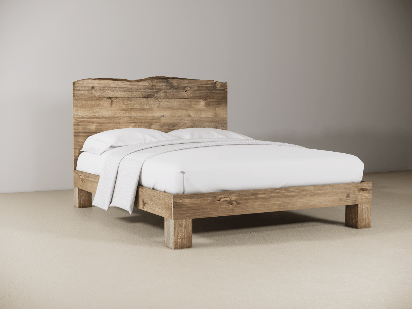 The Live Edge Rampart Bed - Danner Furniture 