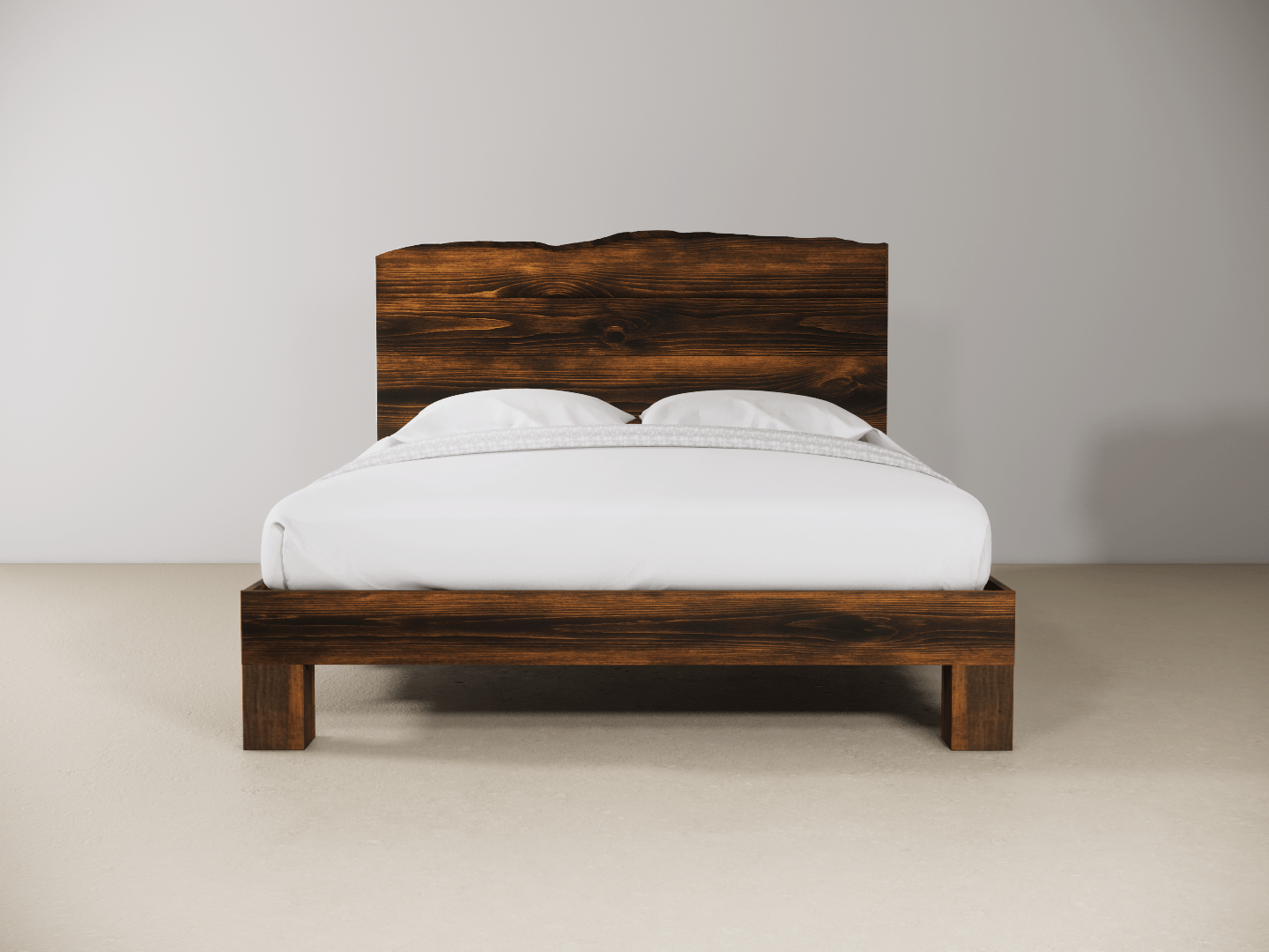 The Live Edge Rampart Bed - Danner Furniture 