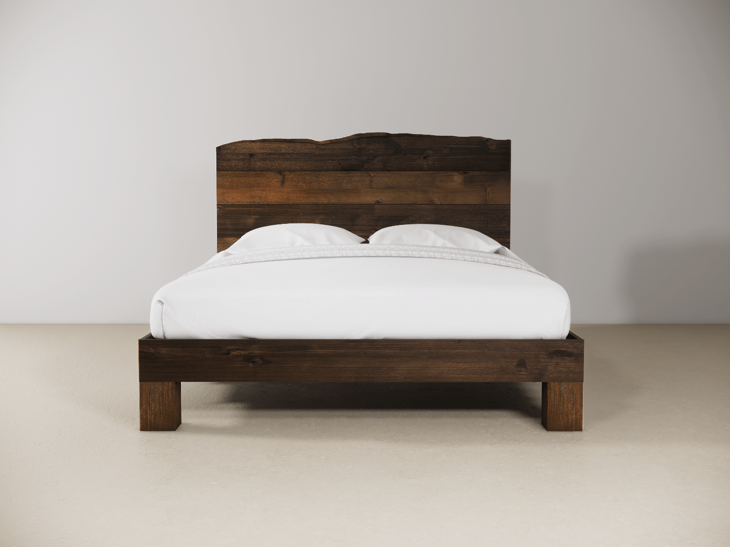 The Live Edge Rampart Bed - Danner Furniture 