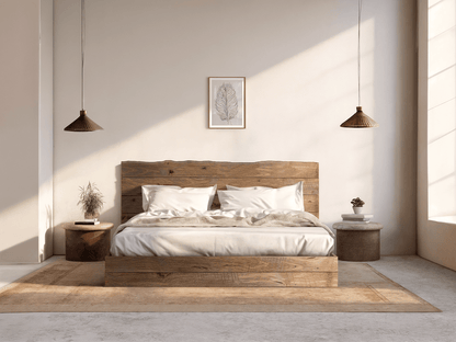 The Live Edge River Bed - Danner Furniture